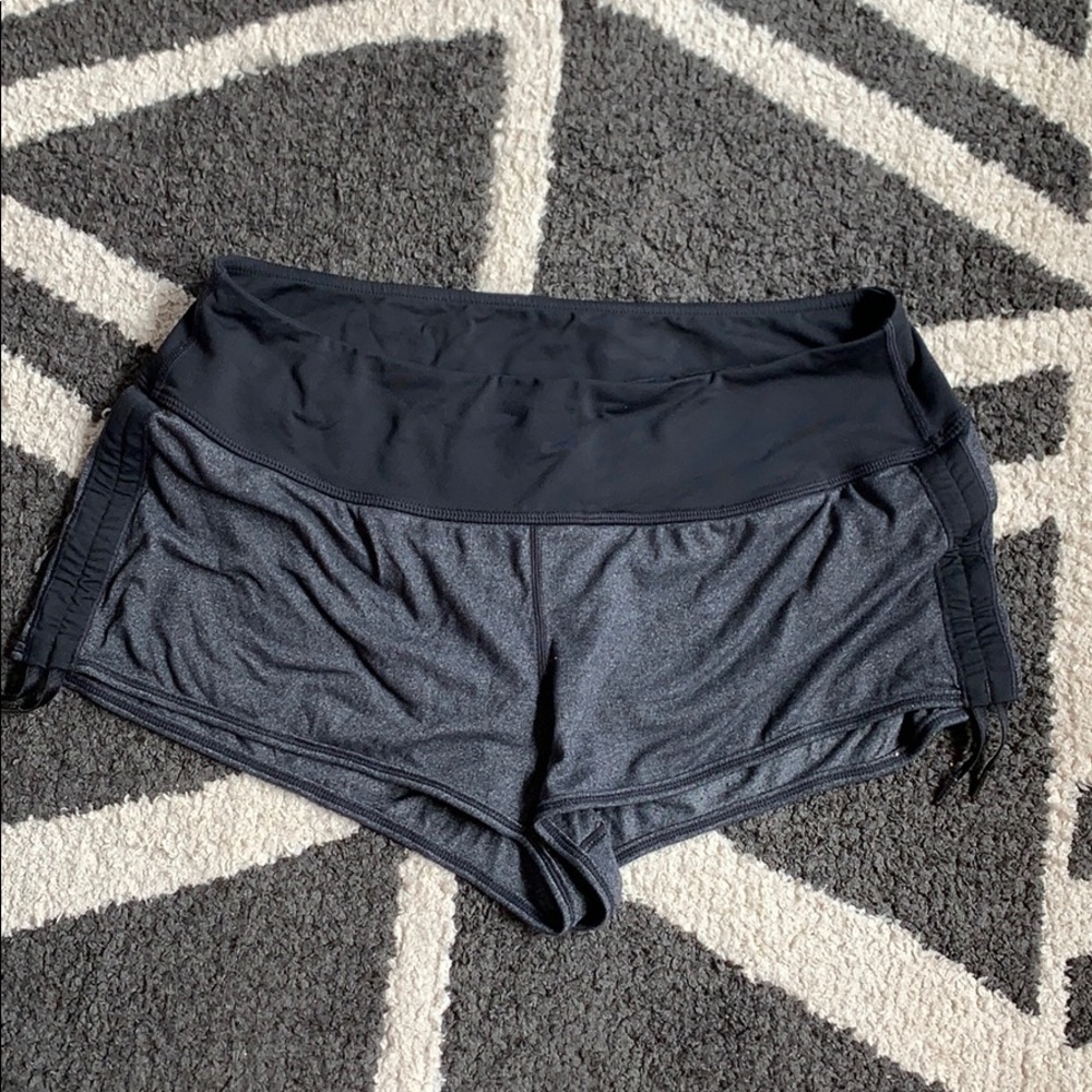 Lululemon Yoga Shorts with Drawstrings on the Side